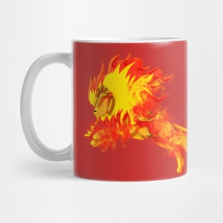 Fire Lion Mug